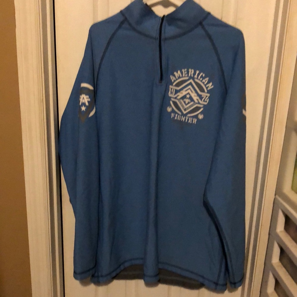 American fighter work out/ sweat shirt